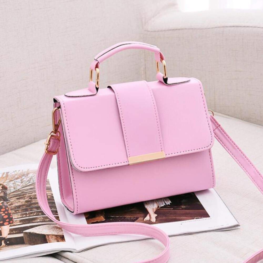 Cllym Summer Fashion Women Bag Leather Handbags PU Shoulder Bags Small Flap Crossbody Bags for Women Messenger Bags With Sale,4,20x15x6cm