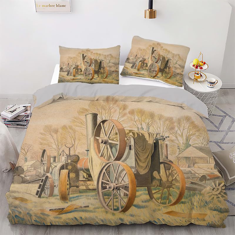 Housse de couette decoration anniversaire lit adulte parure de lit 220x240 cadeau idéal