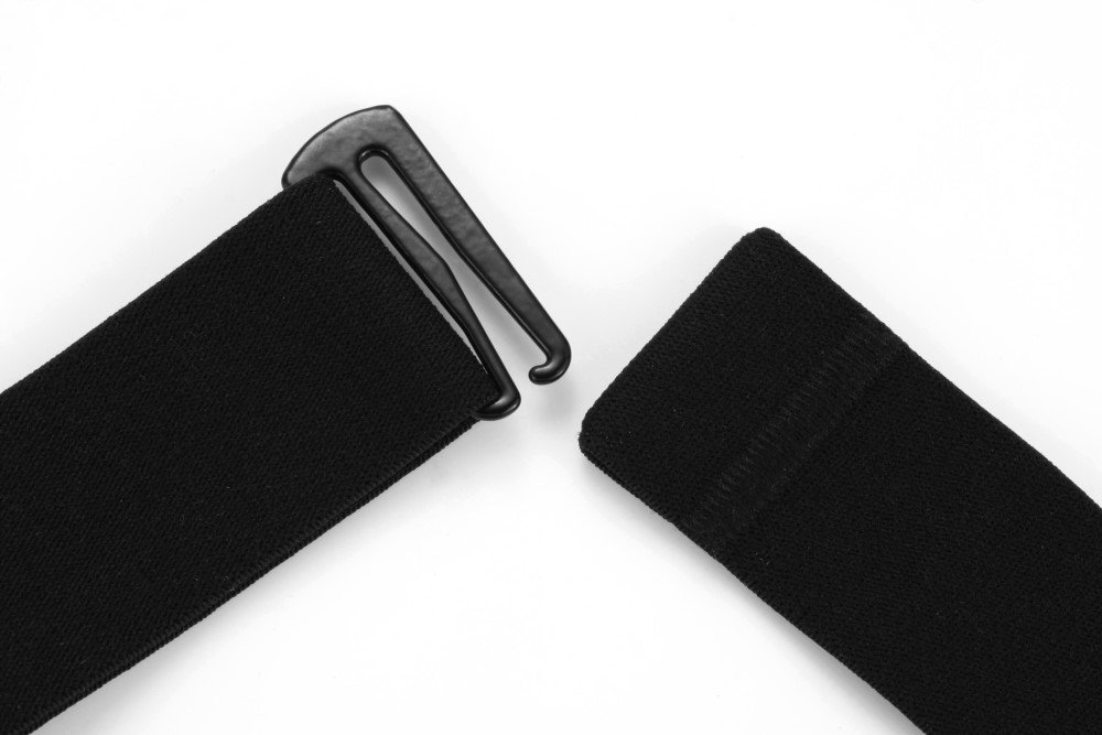 Correa de repuesto elástica ajustable premium para ANT+ y Bluetooth correa de pecho compatible con Garmin, Wahoo, Polar H1 H2 H3 H7 H9 H10, etc. y más