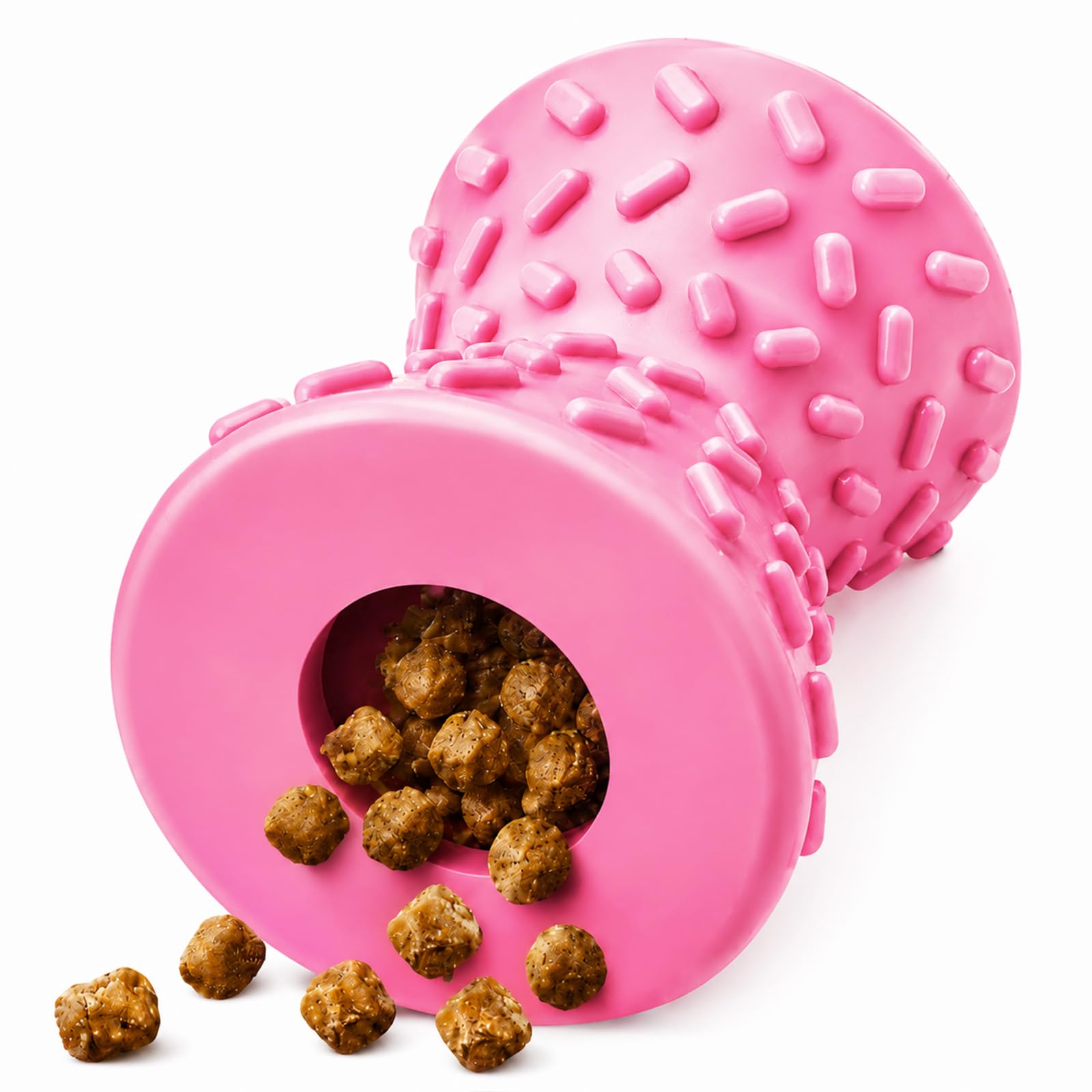 Treat Dispensing Dog Toys,Interactive Puzzle Toy for Small Dogs,Slow Feeder