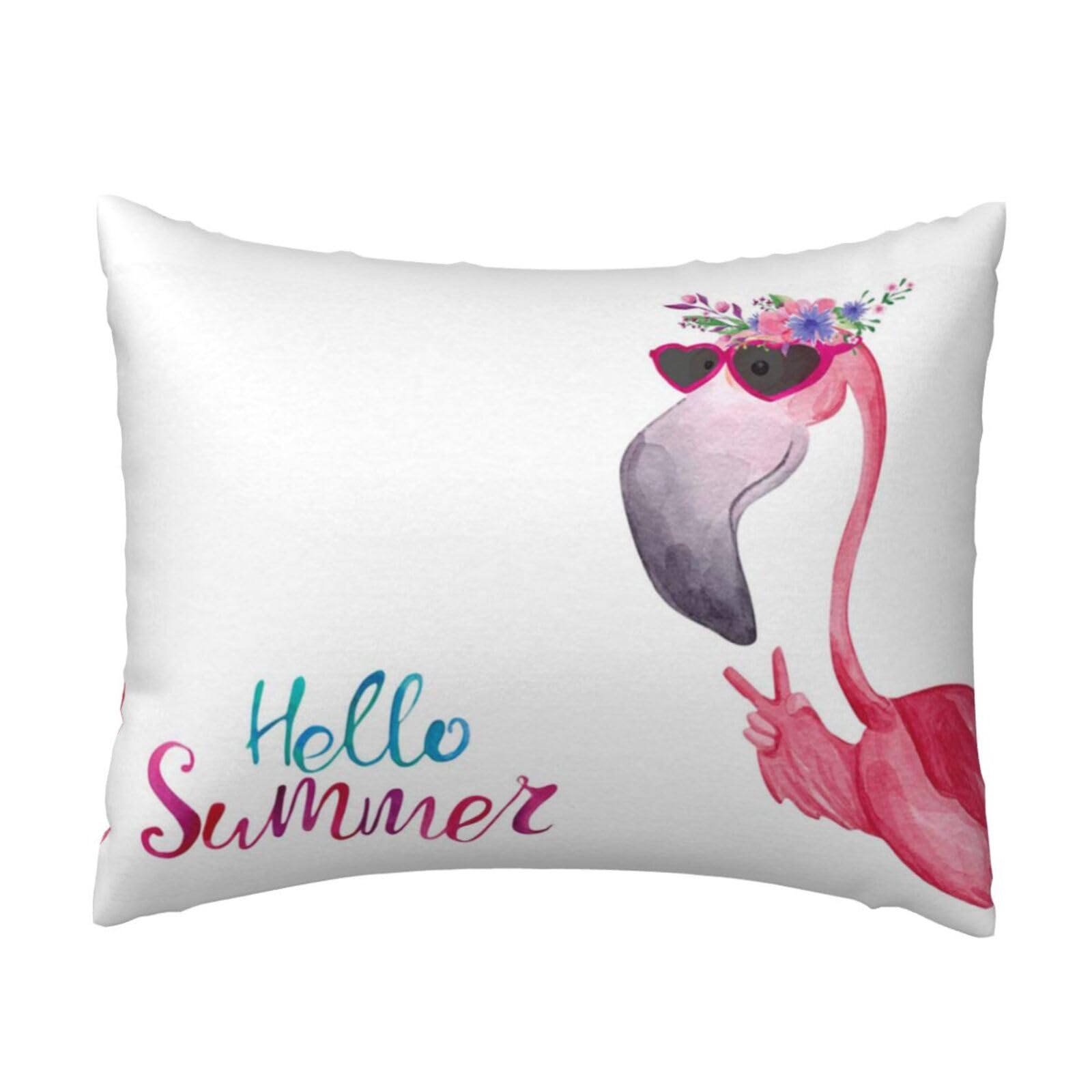 GSGCSBYMLG Flamingo printed Pillow Case 20x26in Cushion Cover