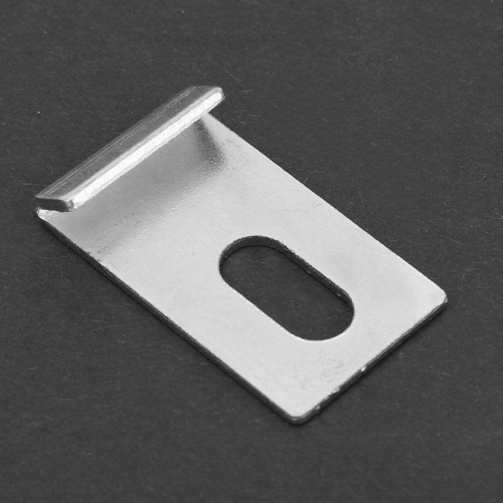 10 pezzi di clip per base per serra Nastro in metallo J Clip di fissaggio Attacca il kit di attrezzi per varie serre