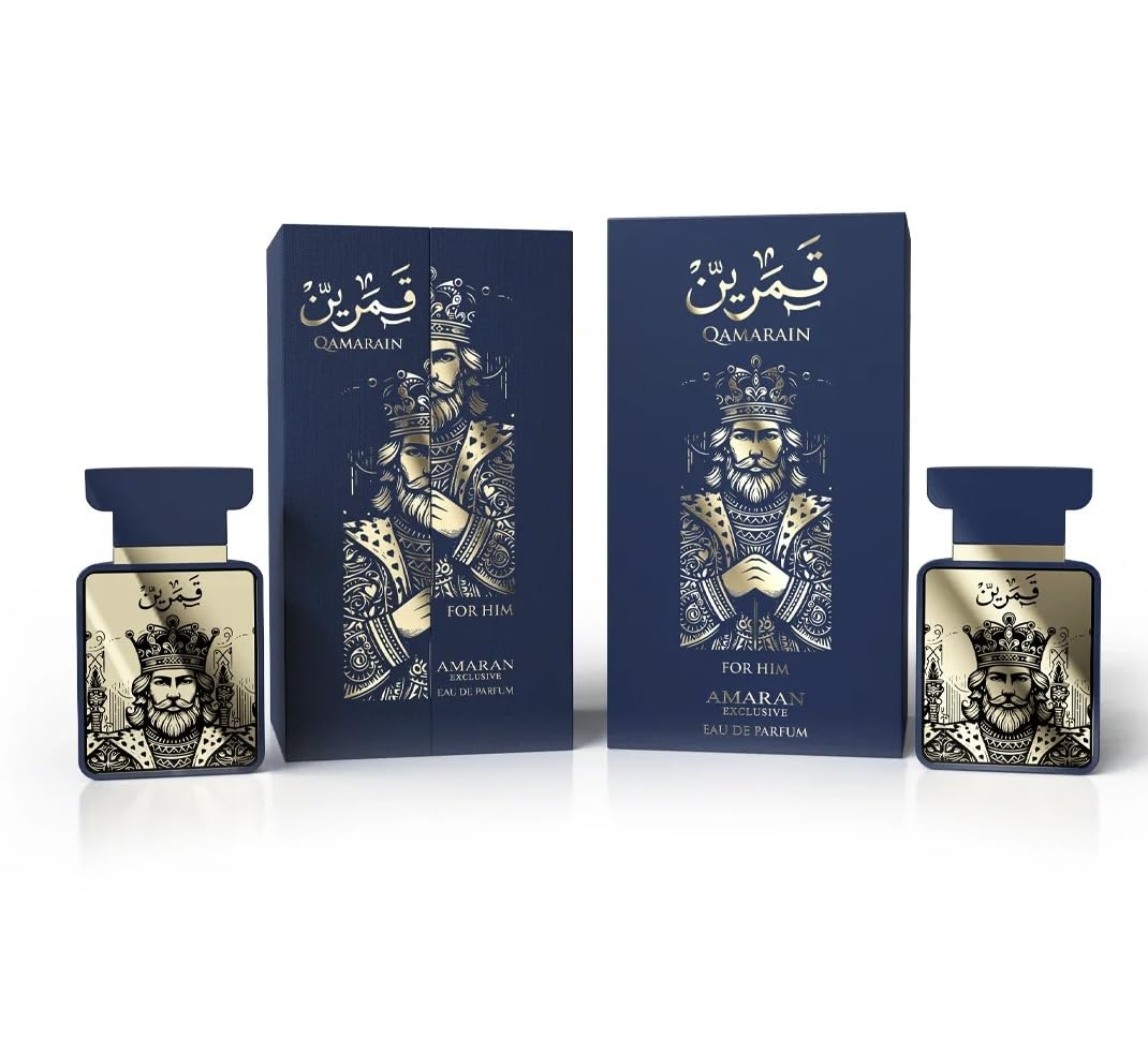 Amazon.com : Amaran Qamarain For Him Eau de Parfum 3.4 oz – Woody