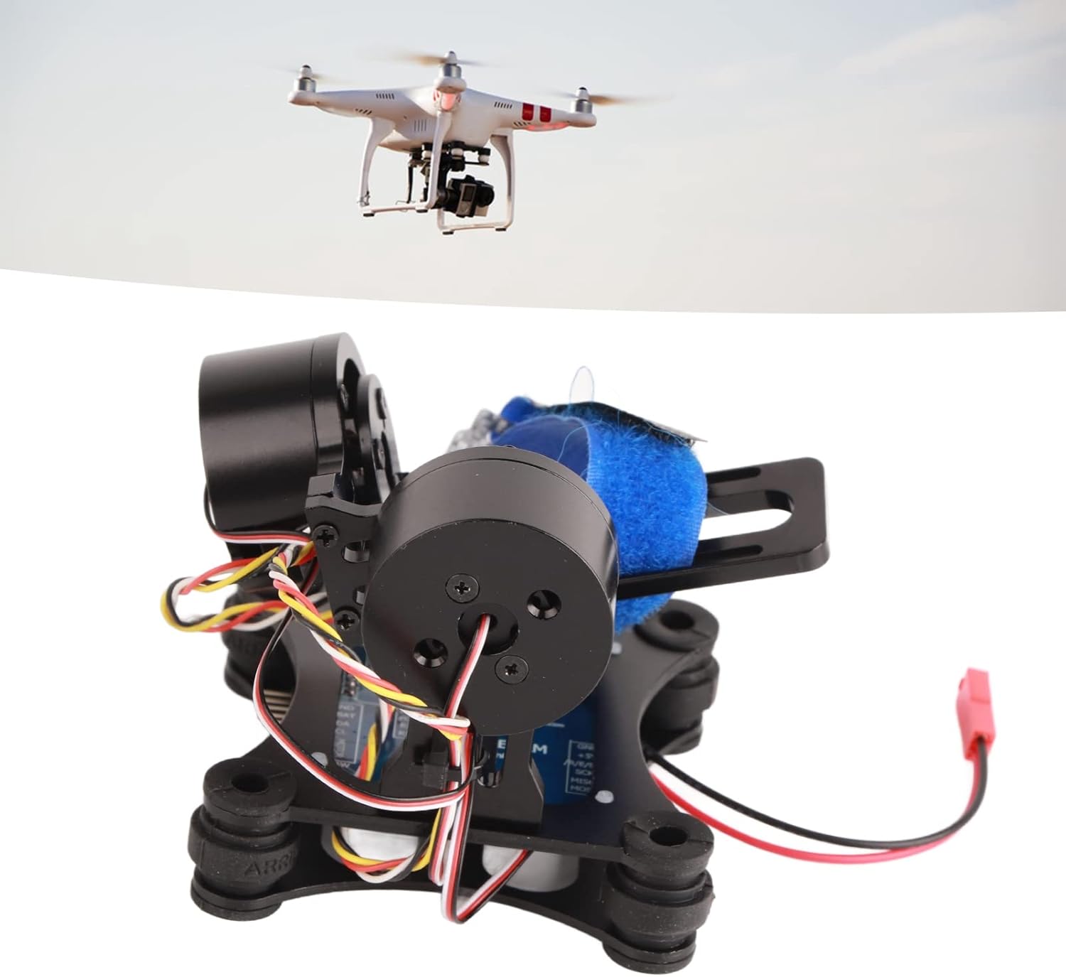 ERYUE ブラシレス ジンバル ボード BGC 2.2 3/3+/4 カメラ RC ドローン クアッドコプター パーツ用 - 軽量