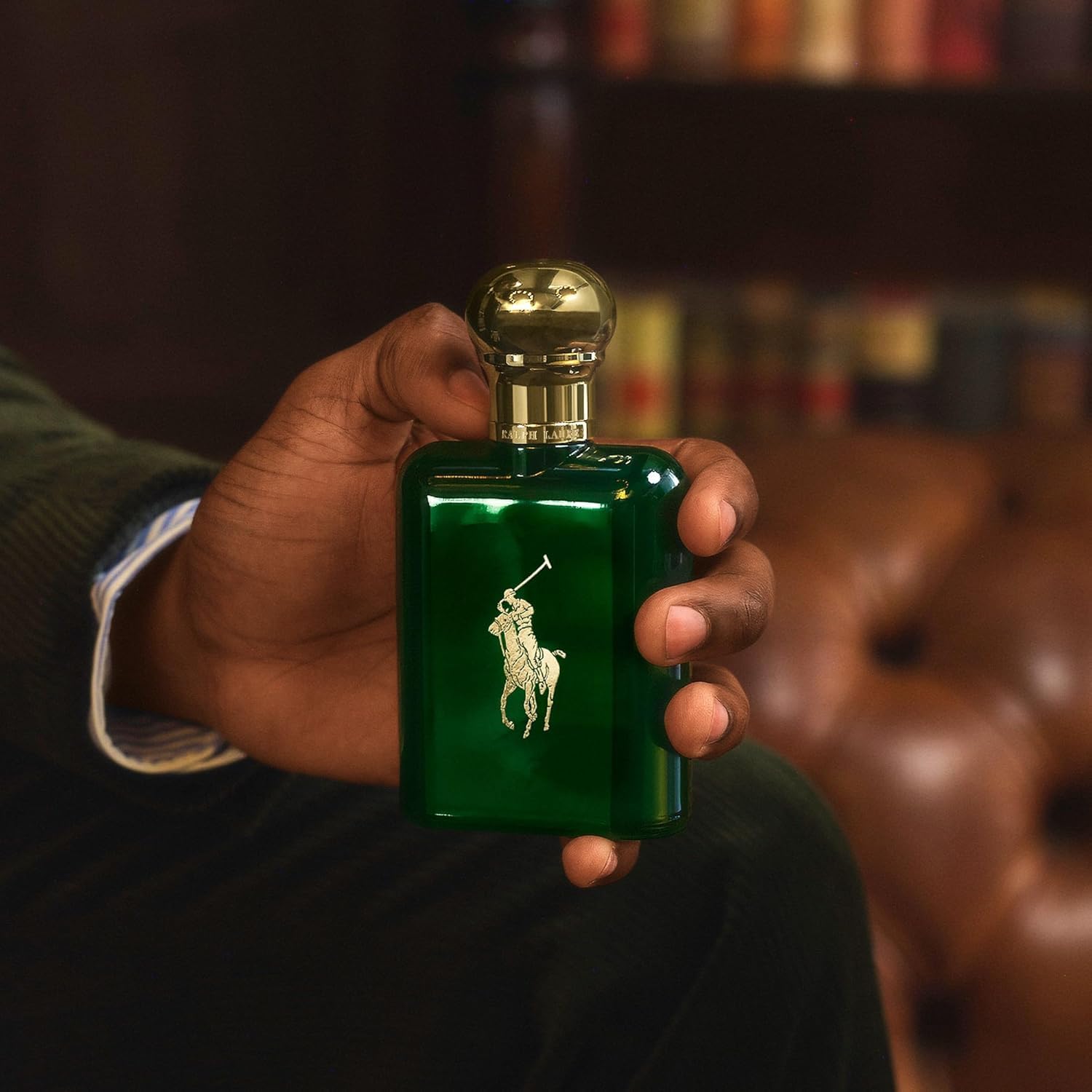 Ralph Lauren Polo Eau de Toilette für Herren, maskuliner Duft mit Pinie, Basilikum & Eichenmoos, holzig-krautige Nuancen, 200 ml