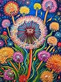 【PITTURA DIAMANTE CON TRAPANO QUADRATO COMPLETO】: Ogni diamante ha 13 faccette, non sbiadirà mai e ha una lucentezza unica sotto la luce. I diamanti coprono l'intera tela e l'immagine appare più strutturata e tridimensionale. Aggiungiamo il 30% di diamanti in più a ogni pacchetto per garantire che ci siano abbastanza diamanti per completare il dipinto