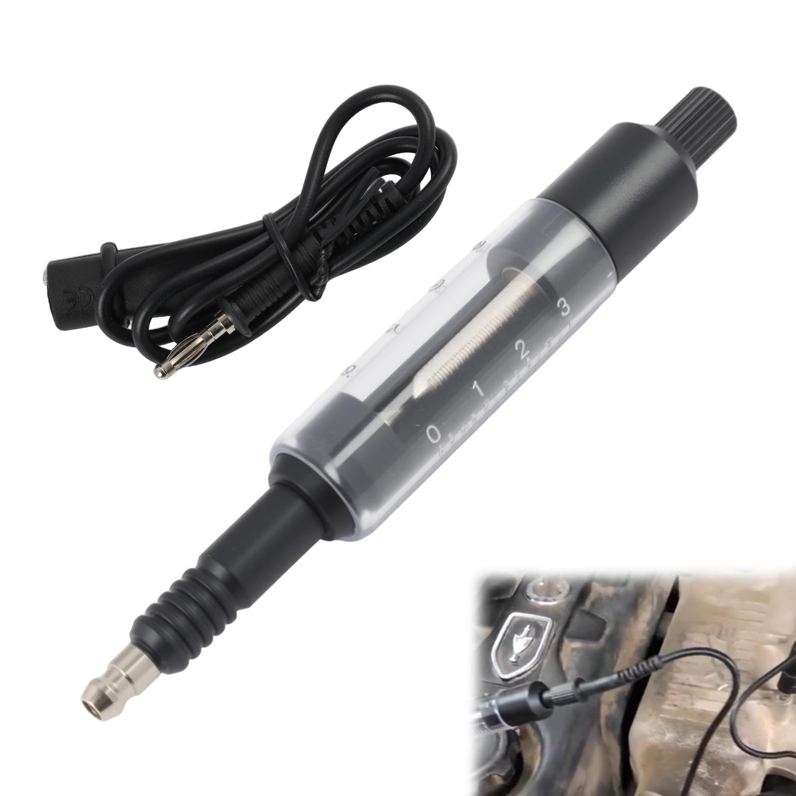 Tester per Candele e Scintille, Test di Tensione Auto,Strumento di Diagnosi per Sistemi di Accensione Auto, Moto,Tosaerba e Generatori, Rilevatore di Bobina di Accensione Funzionante e Non Funzionante
