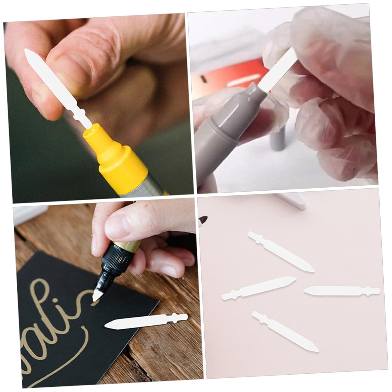 Pointes De Rechange Pour Marqueurs Acryliques - Diamètre 0.7 Mm - Lot De 20 - Pour Stylos Peinture Et Projets Créatifs