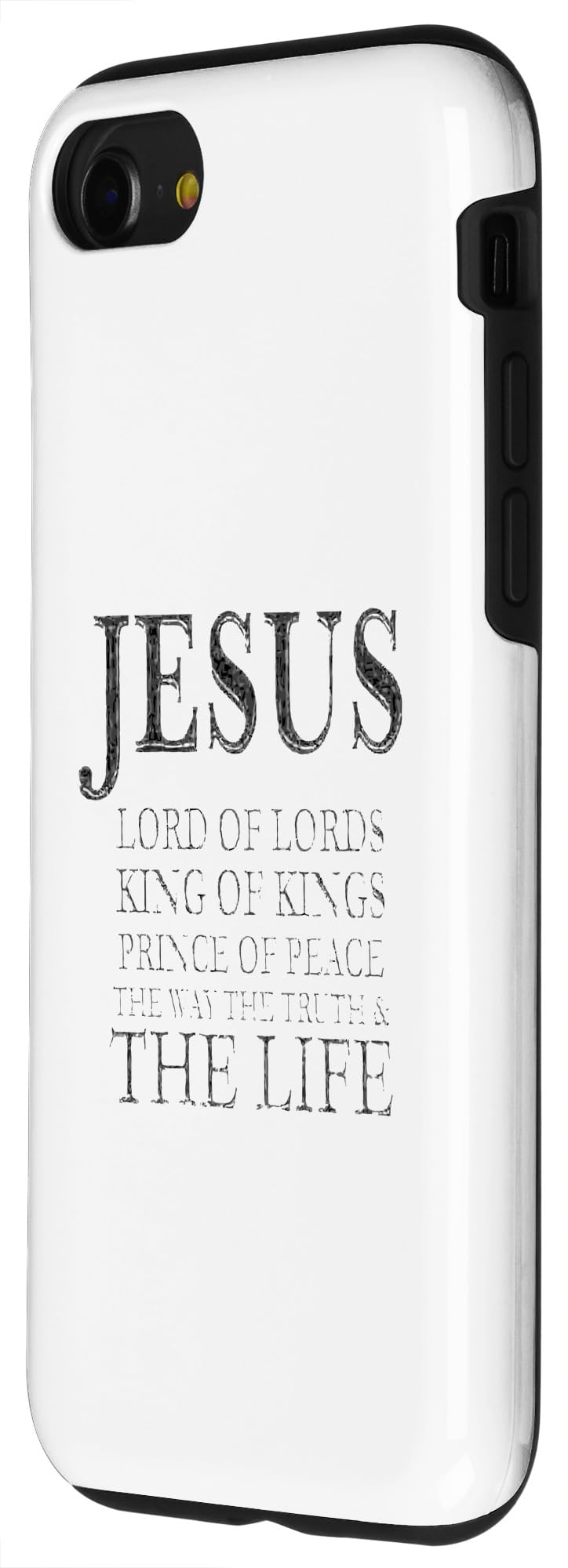 iPhone SE (2020) / 7 / 8 Jesus Lord of Lords King of Kings Prince of Peace Way Truth Case - Image 2