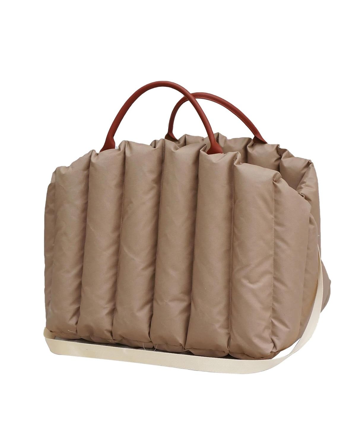 Autositz für Hunde, Hundeautositz for Hunde Im Auto Haustier for Sitz Tragbarer Autoschutz Transporter Wasserdichter Katzenkorb Hundeauto(Dark Khaki,L)