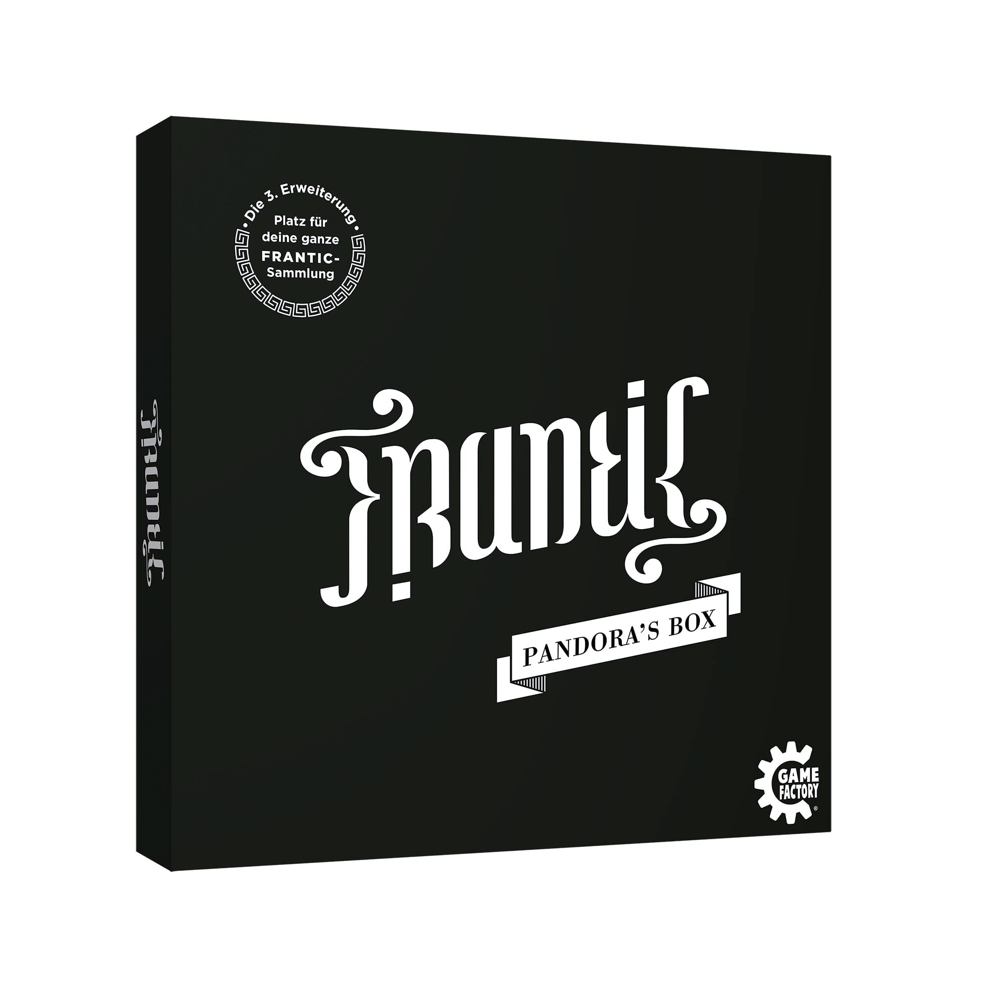 Game Factory 646293 Frantic, Pandora's Box, Third Expansion in Practical Collecting Box, Card Game, Game Expansion