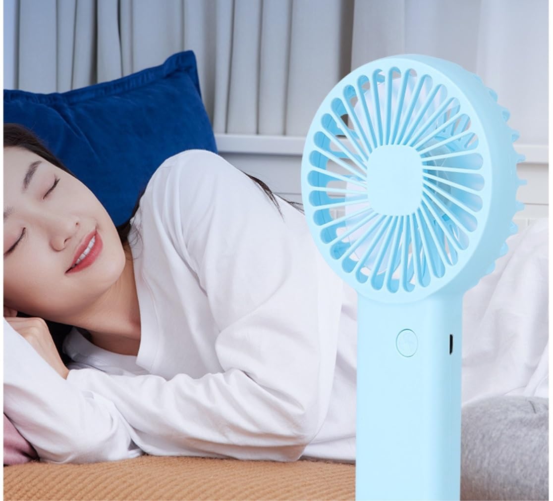 Ventilatore di Raffreddamento, Ventilatore Portatile Da Collo Piccolo Pieghevole Multifunzionale Ventola Di Raffreddamento USB Per Ufficio All'aperto Forte Vento