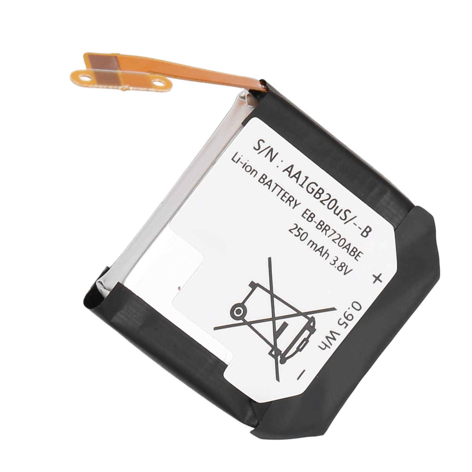 ciciglow 250mAh BR720ABE Battery, for Galaxy Gear SM R720, R720A, R720V, R720S Replacement Battery Part