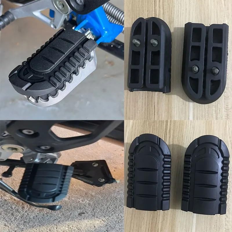 Marchepieds Moto Antidérapant pour TRK 502 Support Pédales Robuste