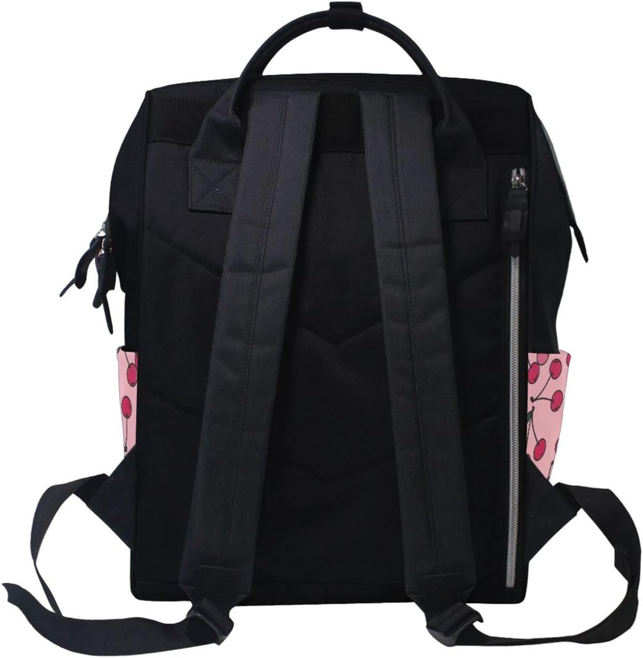 ALAZA Cherry Pattern Laptop Backpack Anti Theft Purse Backpack for Women Men,15.6 inch Doctor Bag College Backpacks Travel Casual Daypack