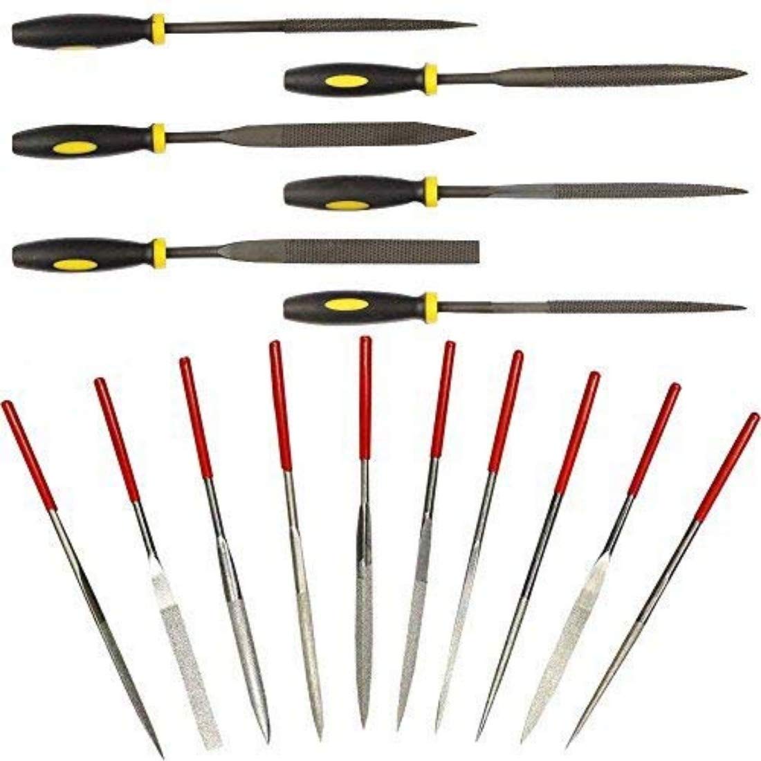 DIY Crafts Pack of 16 Pcs, Design No # 1, Needle File Set, Hardened Alloy Strength Steel Mini Needle File Set for Sha (Pack of 16 Pcs, Design No # 1) (B07NJP3J9B) Amazon Price History, Amazon Price Tracker