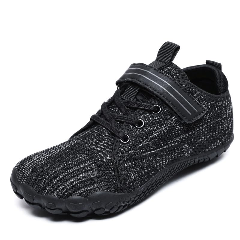 DAZFE Kinder Barfußschuhe Breite Zehenbox Jungen Mädchen...