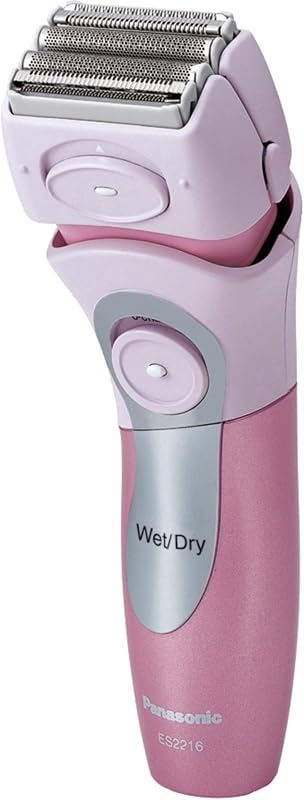 Afeitadora eléctrica Panasonic para mujer, afeitadora inalámbrica de 4 hojas, accesorio para recortador de bikini, recortador emergente, funcionamiento en seco húmedo, curvas cerradas - ES2216PC