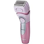 Panasonic Electric Razor for Women with Bikini Trimmer Attachment, Cordless Close Curves 4-Blade Electric Shaver with Wet or Dry Operation and Pop-Up Trimmer - ES2216PC (Pink)