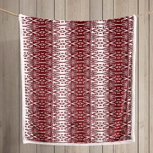 Eddie Bauer - Throw Blanket, Soft Fleece Bedding with Sherpa Reverse, Plush Home Decor (San Juan Red Clay, 50" x 60") - Image 3