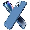 ORNARTO Compatible with iPhone 14 Case 6.1", Slim Liquid Silicone 3 Layers Full Covered Soft Gel Rubber Case Cover 6.1 inch-Blue ORNARTO Compatible with iPhone 14 Case 6.1", Slim Liquid Silicone 3 Layers Full Covered Soft Gel Rubber Case Cover 6.1 inch-Blue