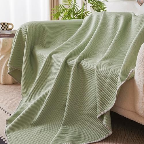 Youlanhome 90x90 Cooling Waffle Blanket