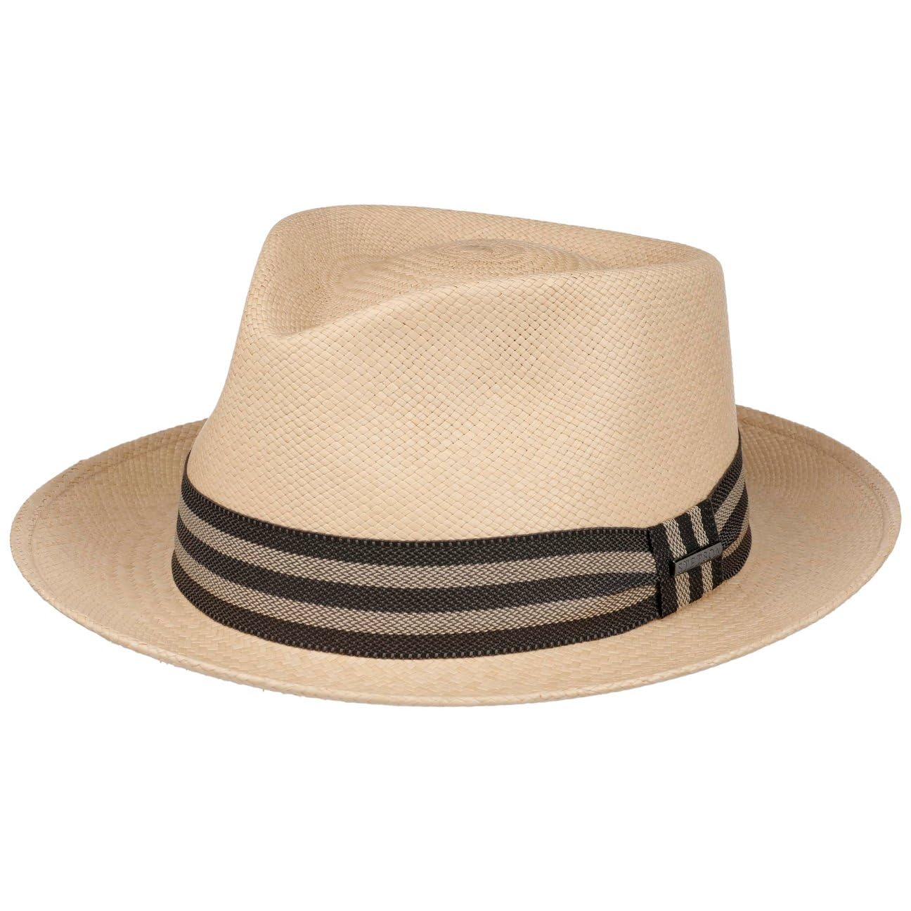 Stetson Sanvito Sombrero Fedora Panama Paja Proteccion UV 40 Unisex Primavera Verano