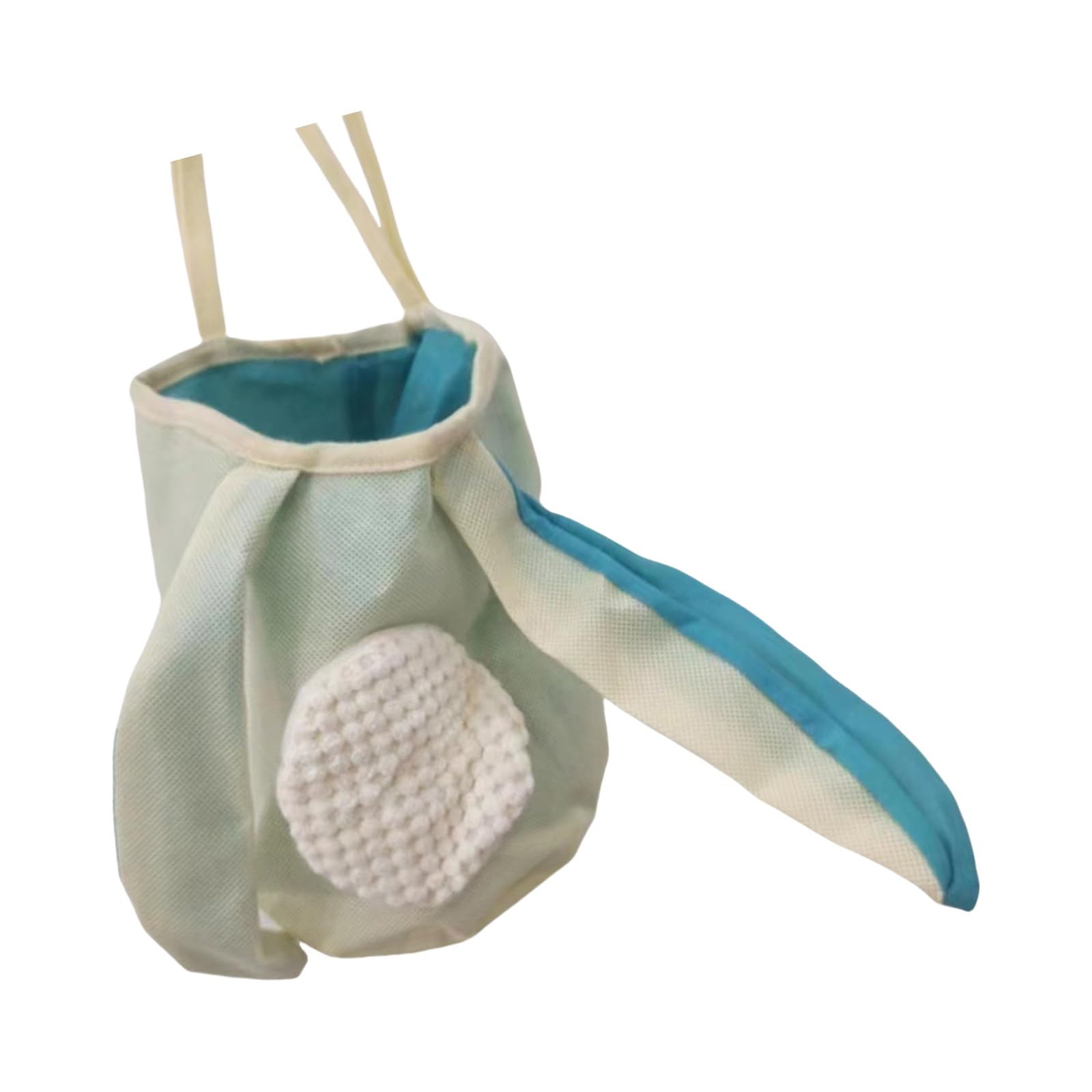 Jazuaiao Lovely Rabbits Ears Storage Bag Portable for Easters Decoration and Candy Organization Household or Ornament Decoration