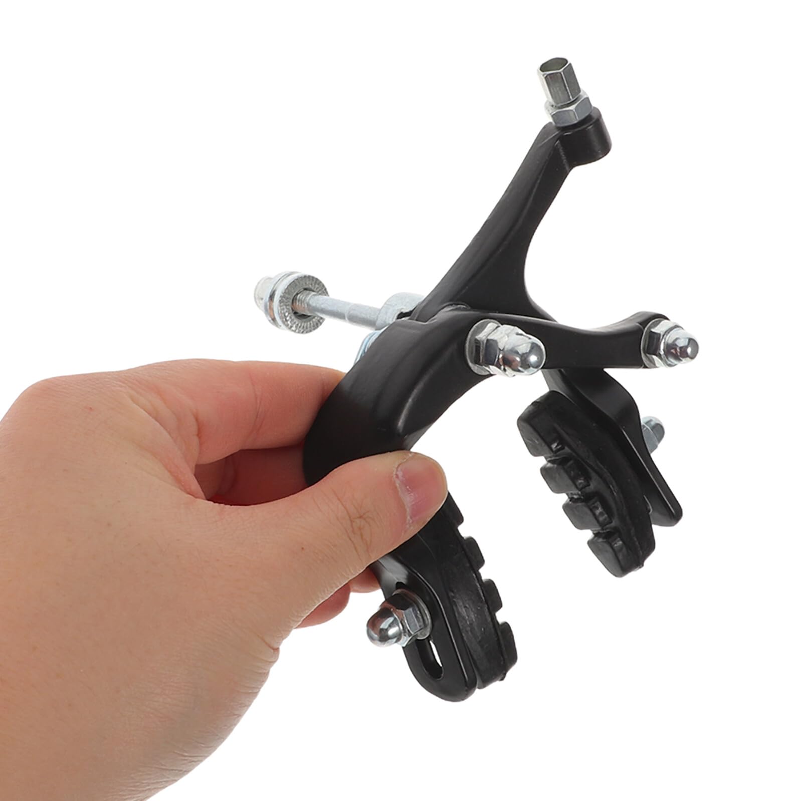 Hydraulisches Fahrrad Scheibenbremsen Satz mit Aluminiumhebeln Mechanische Felgenbremsen Schwarz Bremszubehör für Kinderfahrräder und Citybikes Langlebig Reibungslos