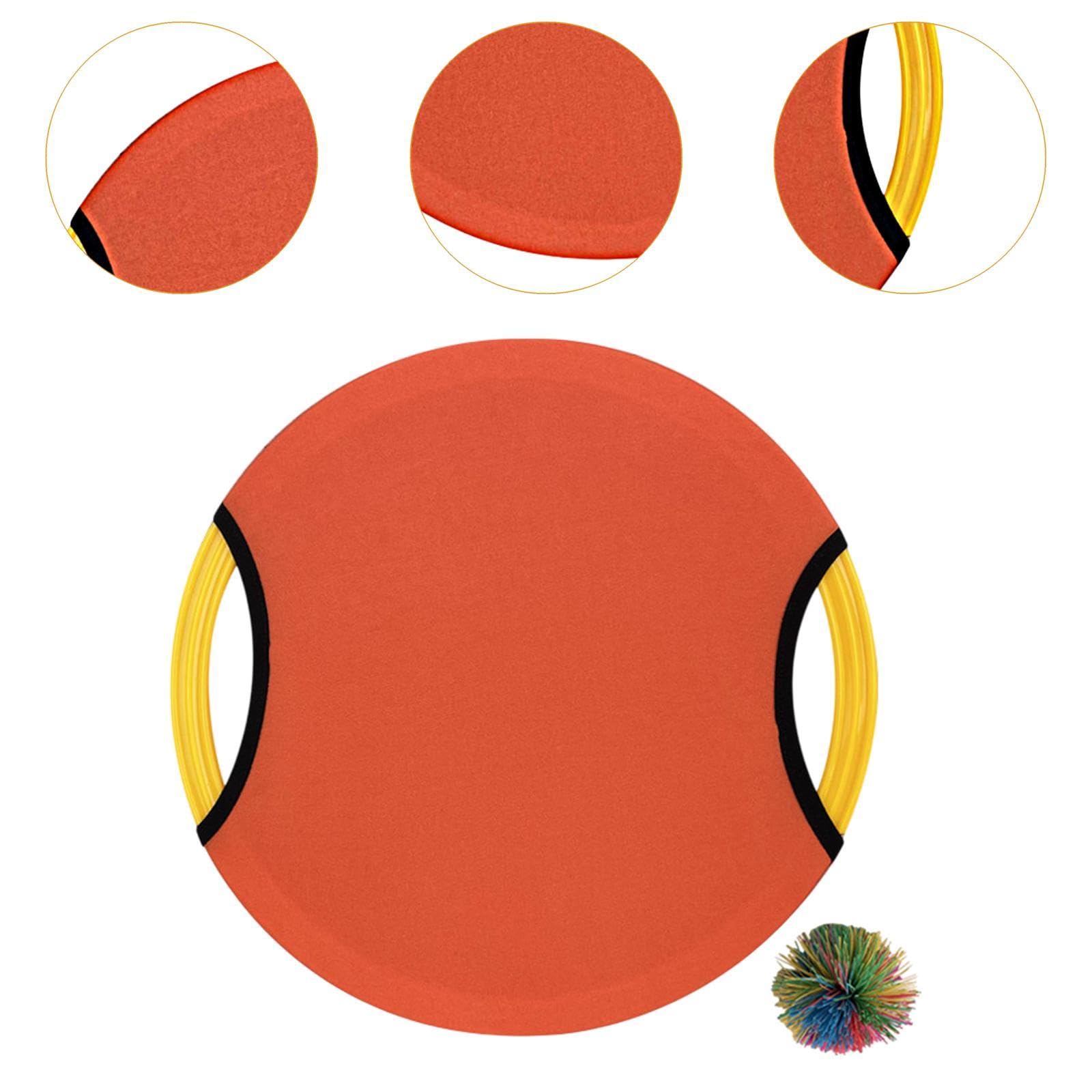 Paddelballspiel für Trampolin, Und Fangspaß für Kinder Und Erwachsene, Orange