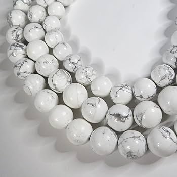 Amazon.co.jp: 【SmileStone】 ハウライト マグネサイト 菱苦土石 丸玉