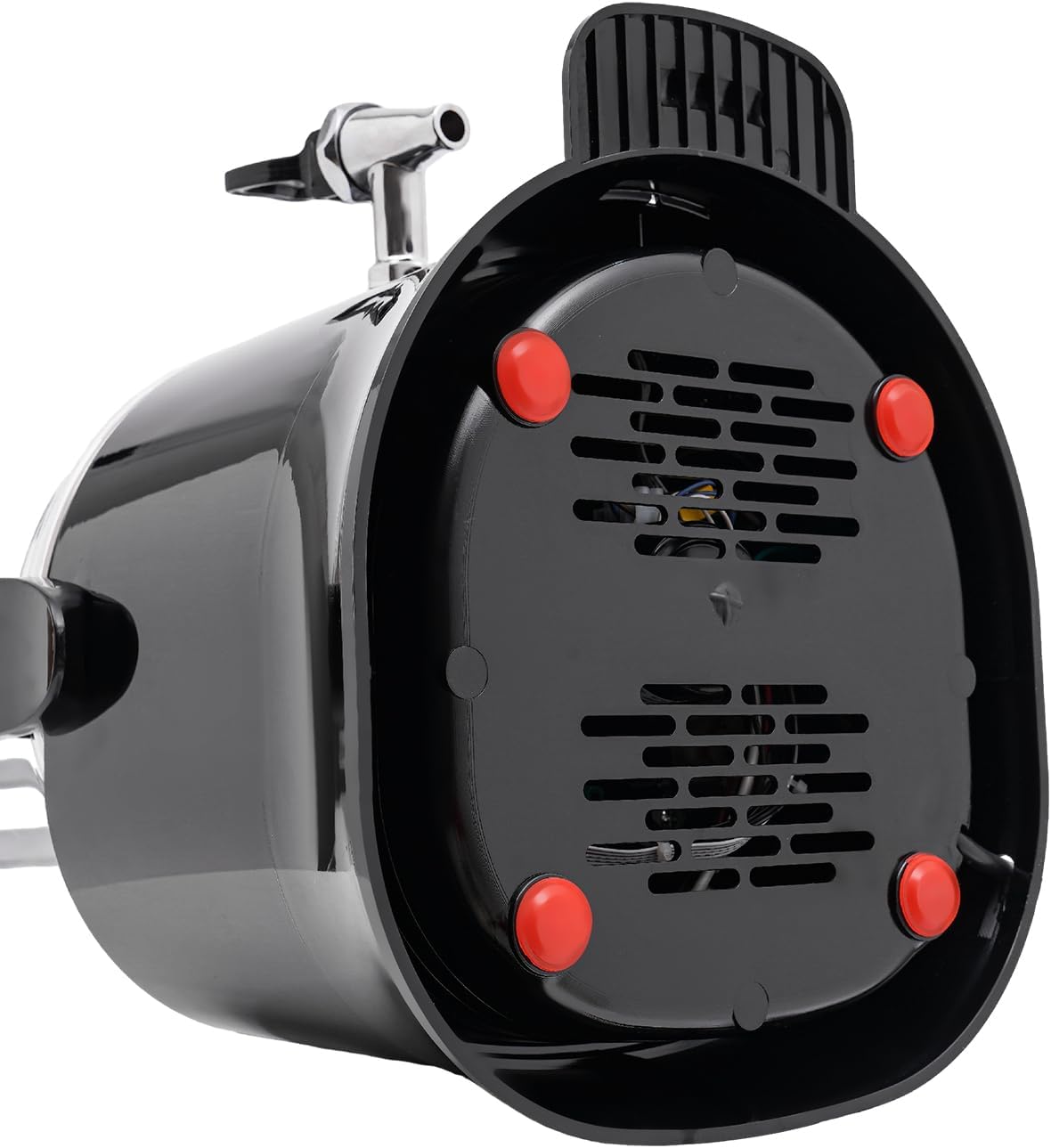 Commercial Hot Chocolate Machine 10L/2.64Gal Black Stainless Steel Electric Chocolate Mixing Machine Hot Beverage Warmer Dispenser 86-194℉ Temperature Control for Heating Chocolate Coffee Milk Tea