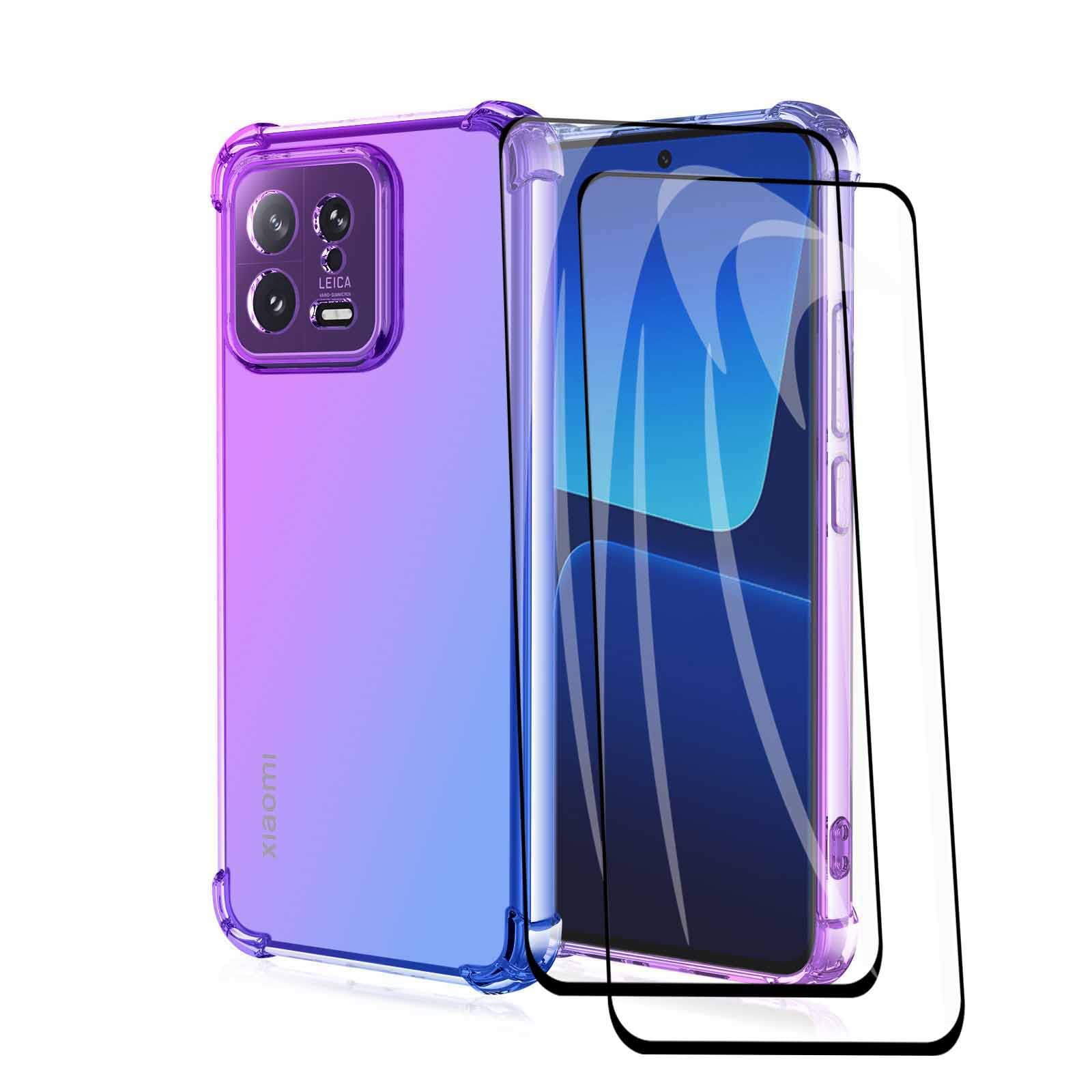 WOBURN Cover per Xiaomi Mi 13 PRO + 2 Vetro Temperato