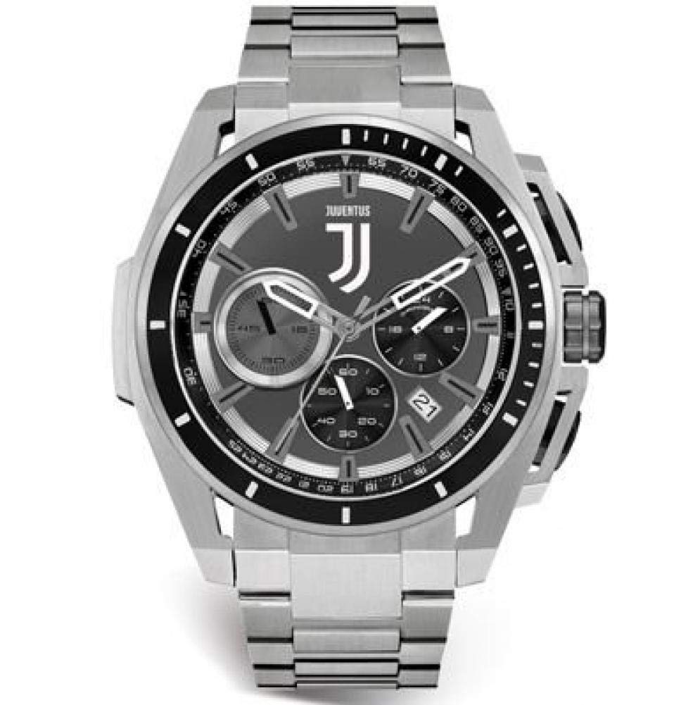 orologio da polso zebra juventus cronografico in acciaio