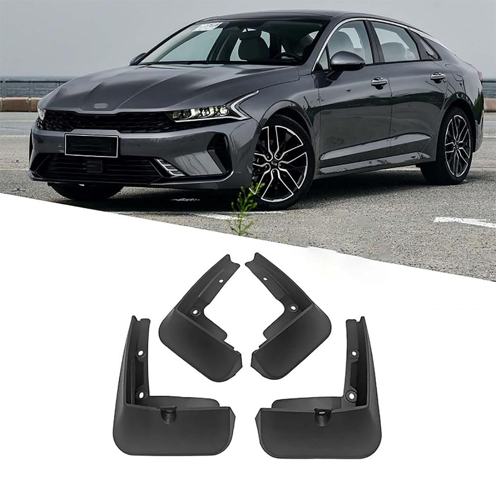 RJQXZXGQ Car Mud Flaps, for KIA K5 2020 Front & Rear Car Mud Flaps, Splashproof Tough Auto Splash Guards Fenders