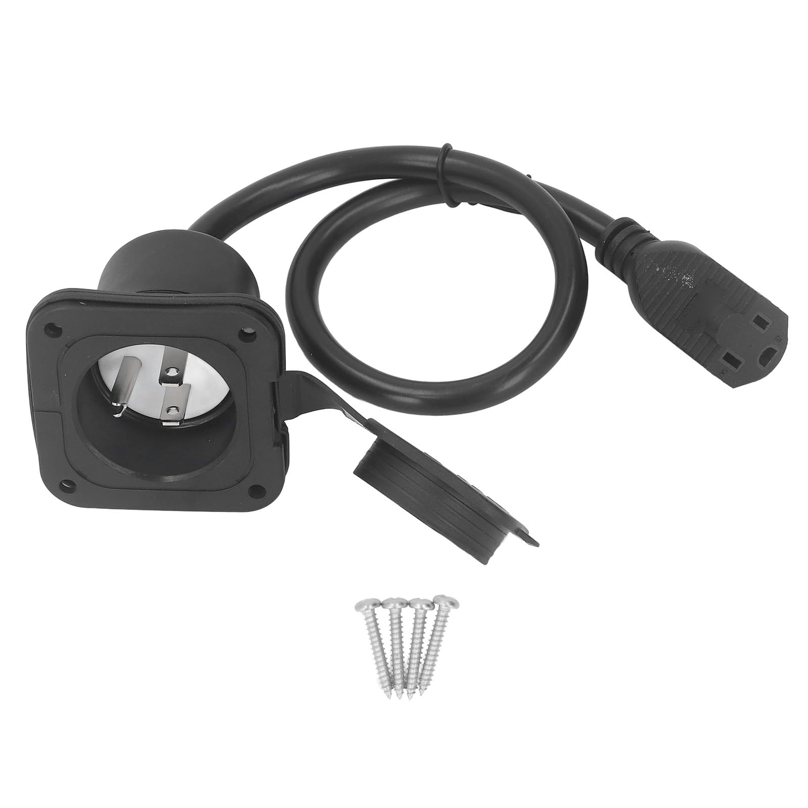 新品未使用 ACプラグ スペアテール付き Amazon.co.jp: AC 電源入力プラグ 2 極 3 線式 NEMA 5-15 15A 125V RV