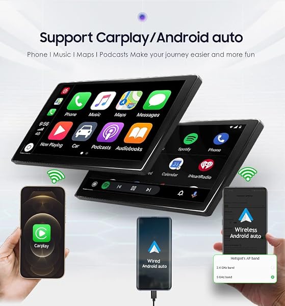 Android 14 Car Radio pour Renault Clio 2012-2019, 8 cœurs 4G 32G GPS Navi pour Renault Clio Radio de Voiture sans Fil Android Car Bluetooth Dab WiFi 4G Mirror Link entrée caméra arrière Avant FM - 3