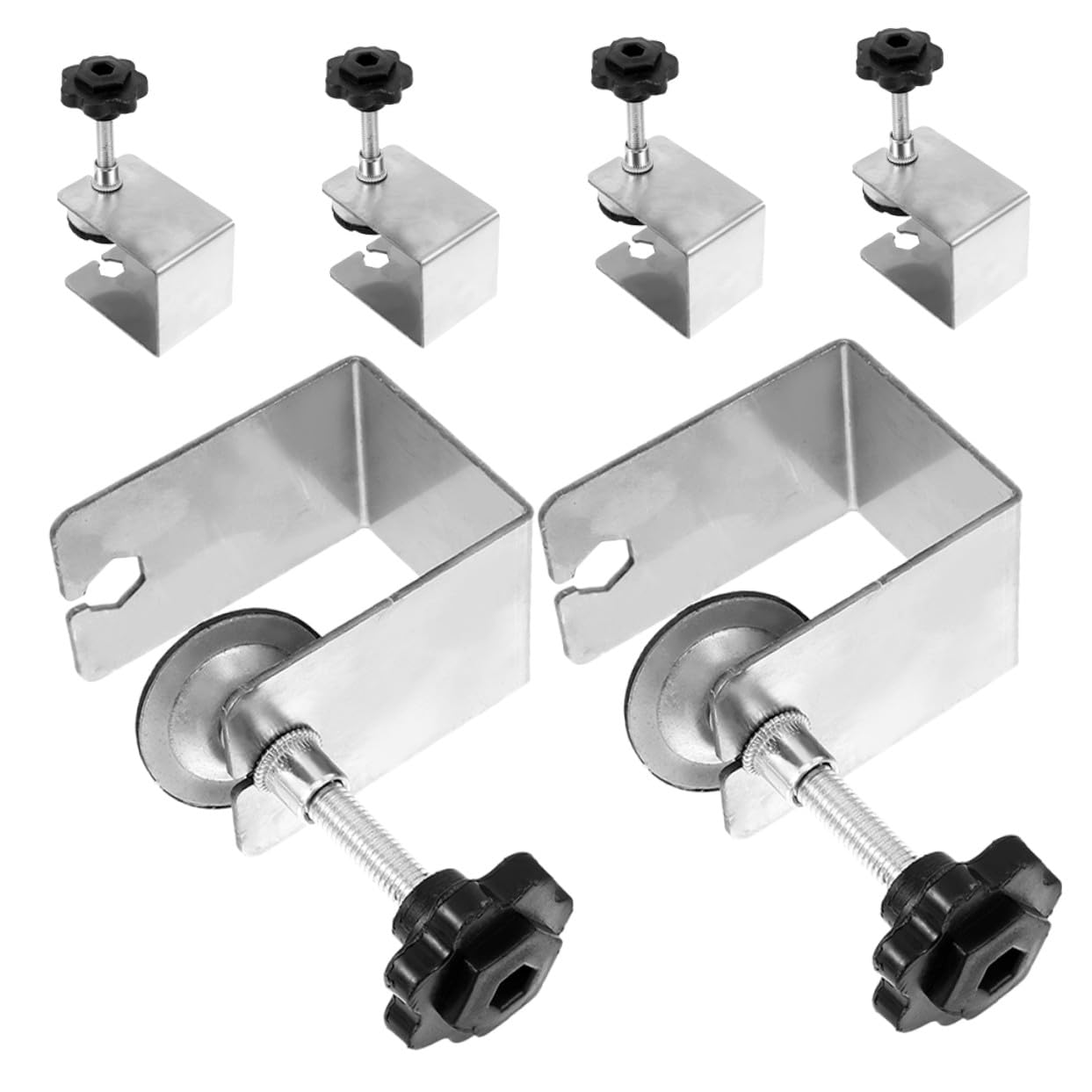 Pince C Robuste lot de 6 serre-joint pour fixation de panneaux