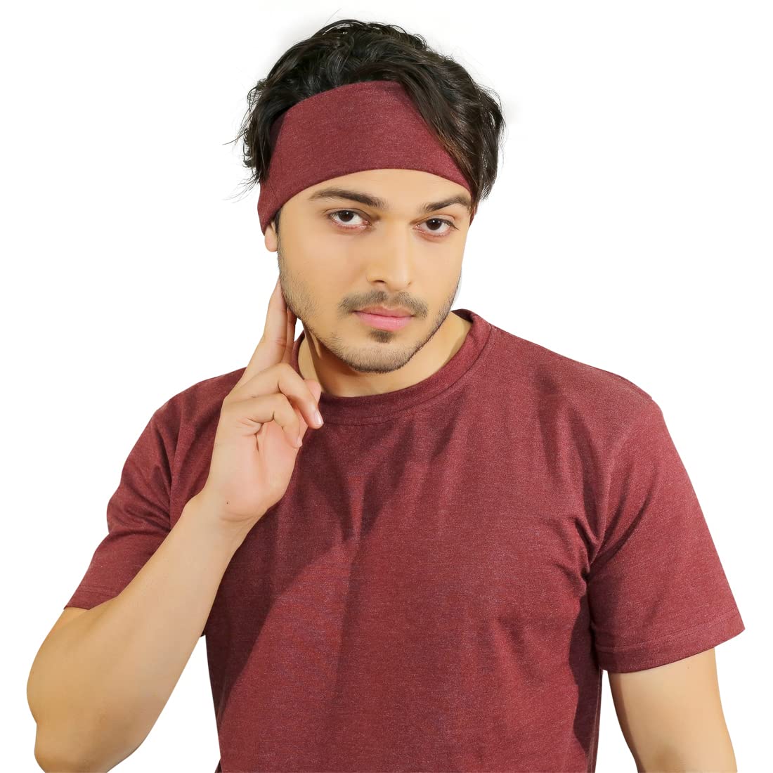 Unisex Cotton Head Band for Sports, Bike Riding, Gym, Yoga, Multipurpose Uses-image-38