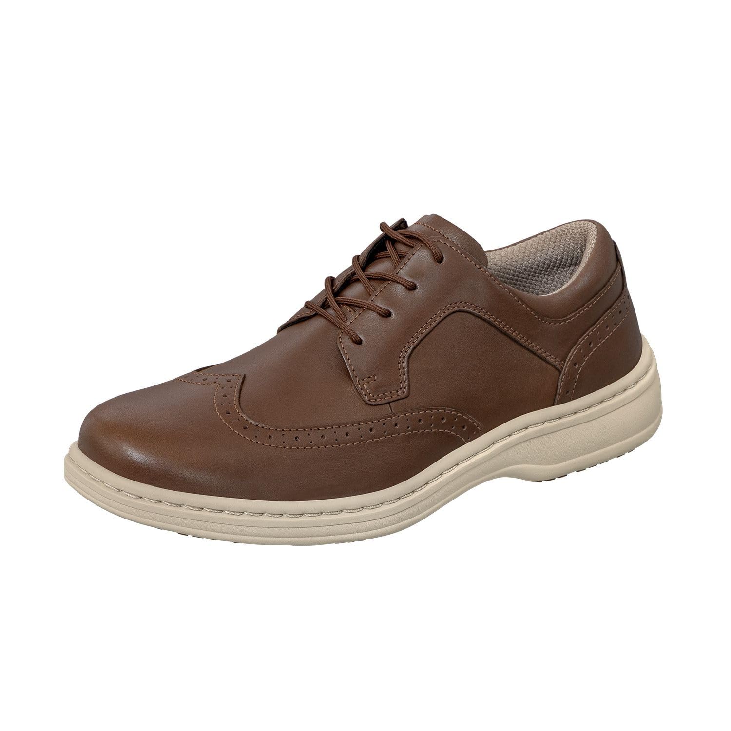 Orthofeet Men's Orthopedic Moreno Wingtip Oxford