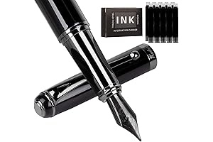 Fountain Pen with a Cartridge and Ink Refill Converter for Your Writing Pleasure