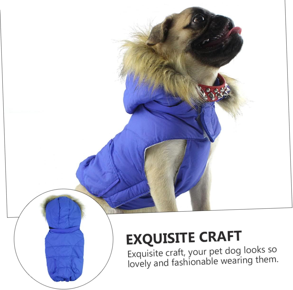 Angoily 3pcs Pet Warm Coat Cotton Lining for Small and Medium Dogs Adorable Hoodie Comfortable Material Easy to Wear for Cold Weather and Autumn Adventures