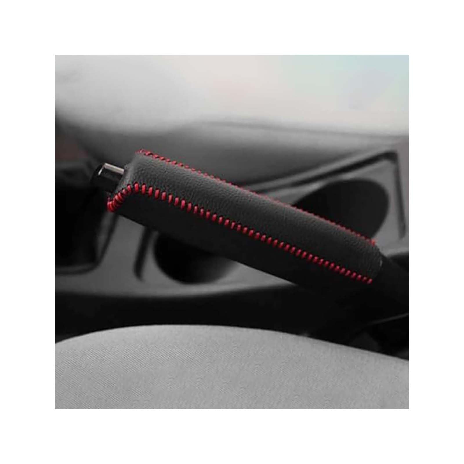evimo for BYD Atto 2 DM-i 2025 2026 Car Handbrake Cover, Genuine Leather Hand Brake Sleeve Protector Anti-Slip Grip Interior Accessories