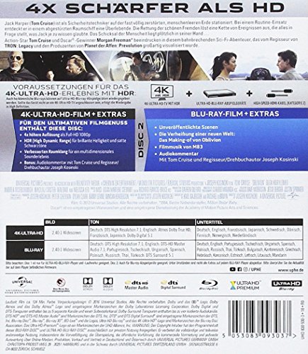 Image of OBLIVION 4K - MOVIE [Blu-ray] [2013] [4K UHD]