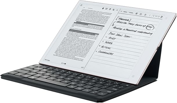 iflytek AINOTE 2 Bundle with Keyboard Case, 10.65 E-Ink Tablet, AI Note Taking Tablet for Meeting, Ultra-Thin 4.2mm Digital Notebook with Voice-to-Text, 16-Language Transcription,