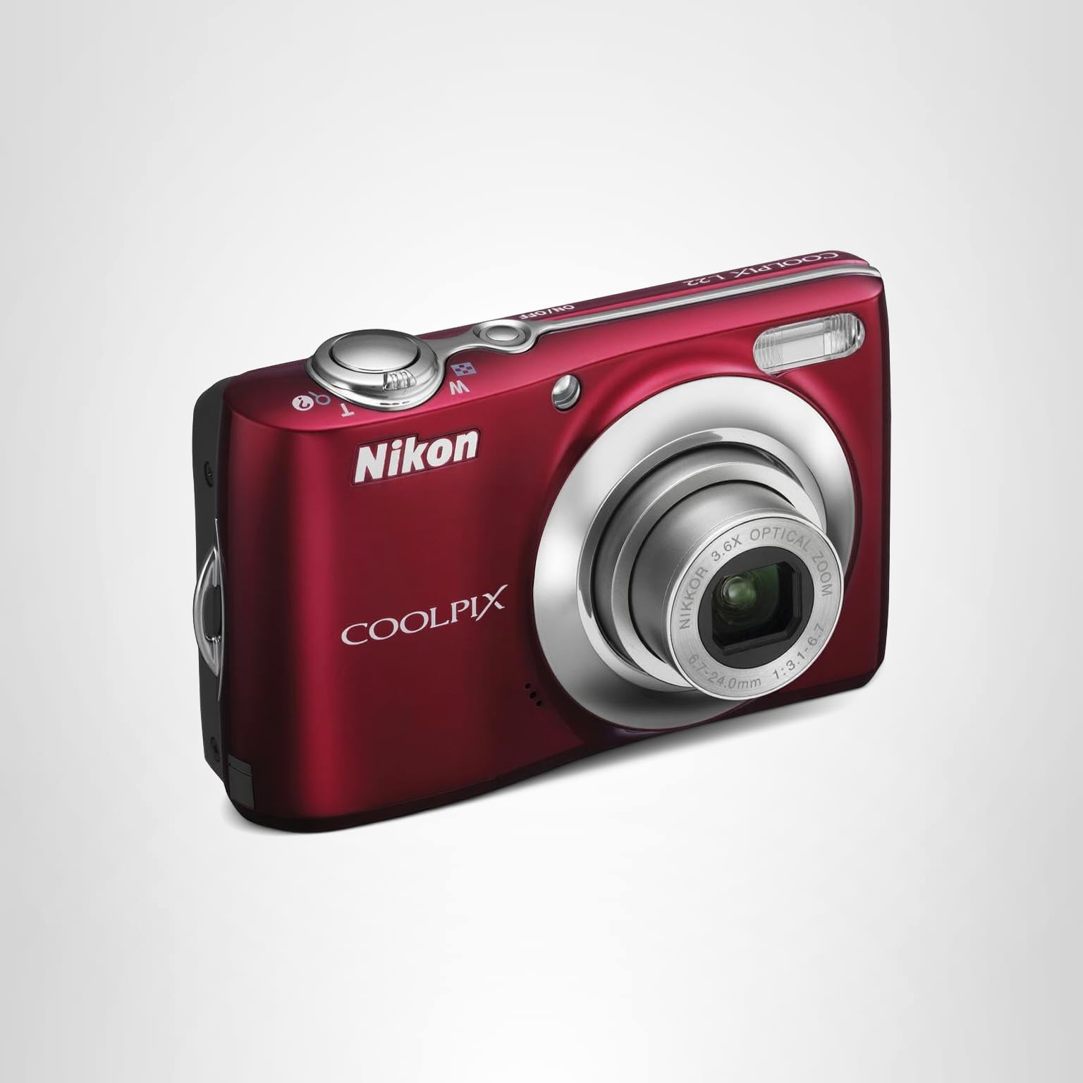 Amazon.com : Nikon Coolpix L22 12.0MP Digital Camera with 3.6x