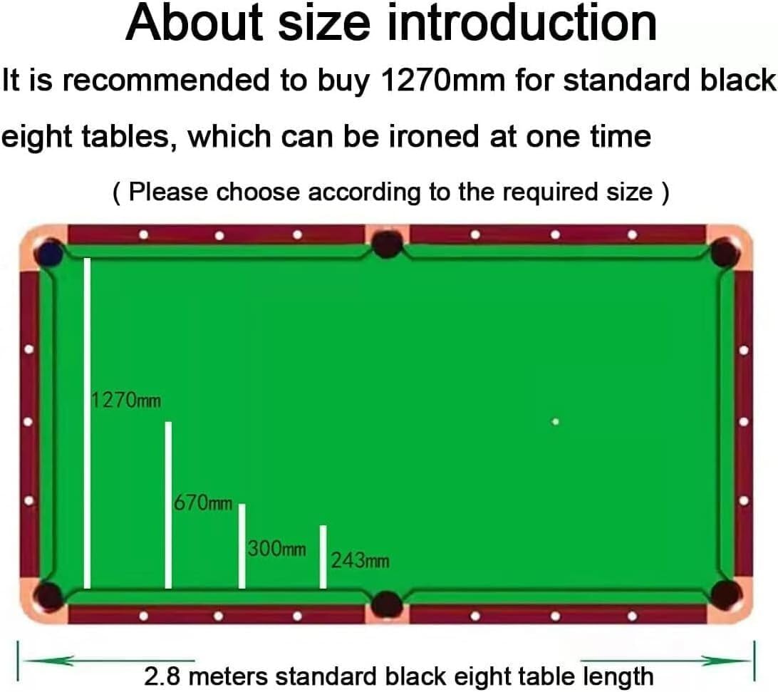 Billiards Table Cloth Iron Adjustable Temperature Snooker Table Iron,Thermostatic Pool Table Cloth Iron,Designed for Billiard Games Clubs,Playroom Room,Home