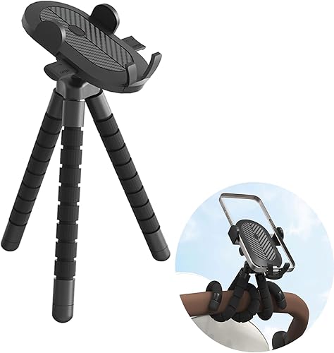 Soporte para teléfono para cochecito de bebé, soporte para teléfono para carrito de compras, carrito de golf, carrito de empuje, abrazadera portátil