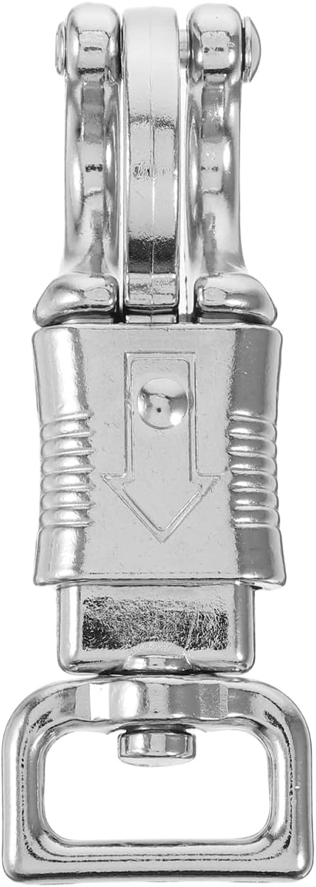 Cabilock Quick Release Snap Hook 4.13 Inch Zinc Alloy Spring Clip for Equestrian Use Horse Riding Gear Rope Clasp Halter Trail Riding Accessories