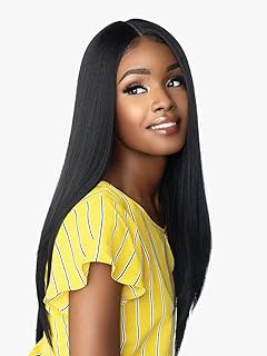 Dashly Lace Front Wig - Unit 10 Hand Tied Laceparting Ear to Ear Synthetic (1B OFFBLACK)